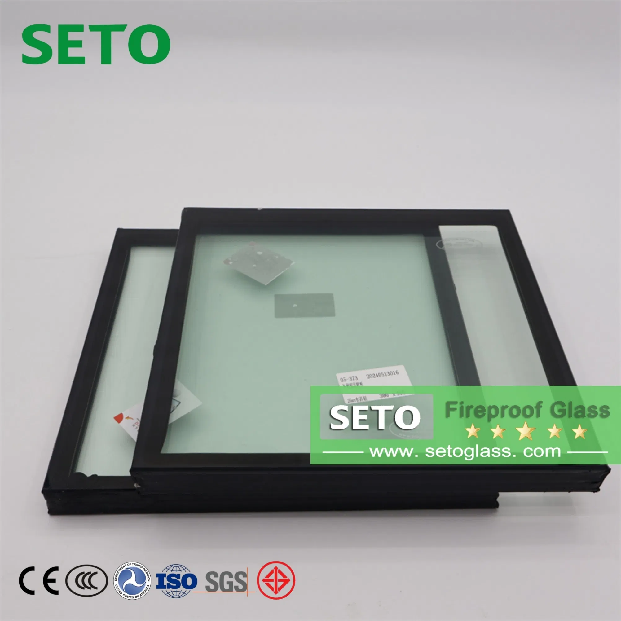 Fireproof Glass 3.0h 35mm Waterproof Soundproof Features