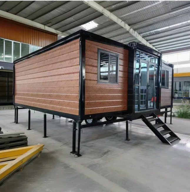 Versatile Prefab Expandable Container House for Home or Office Quick Installation Fixed Fireproof Container House Galvanized Steel Frame Mobile Modular Office