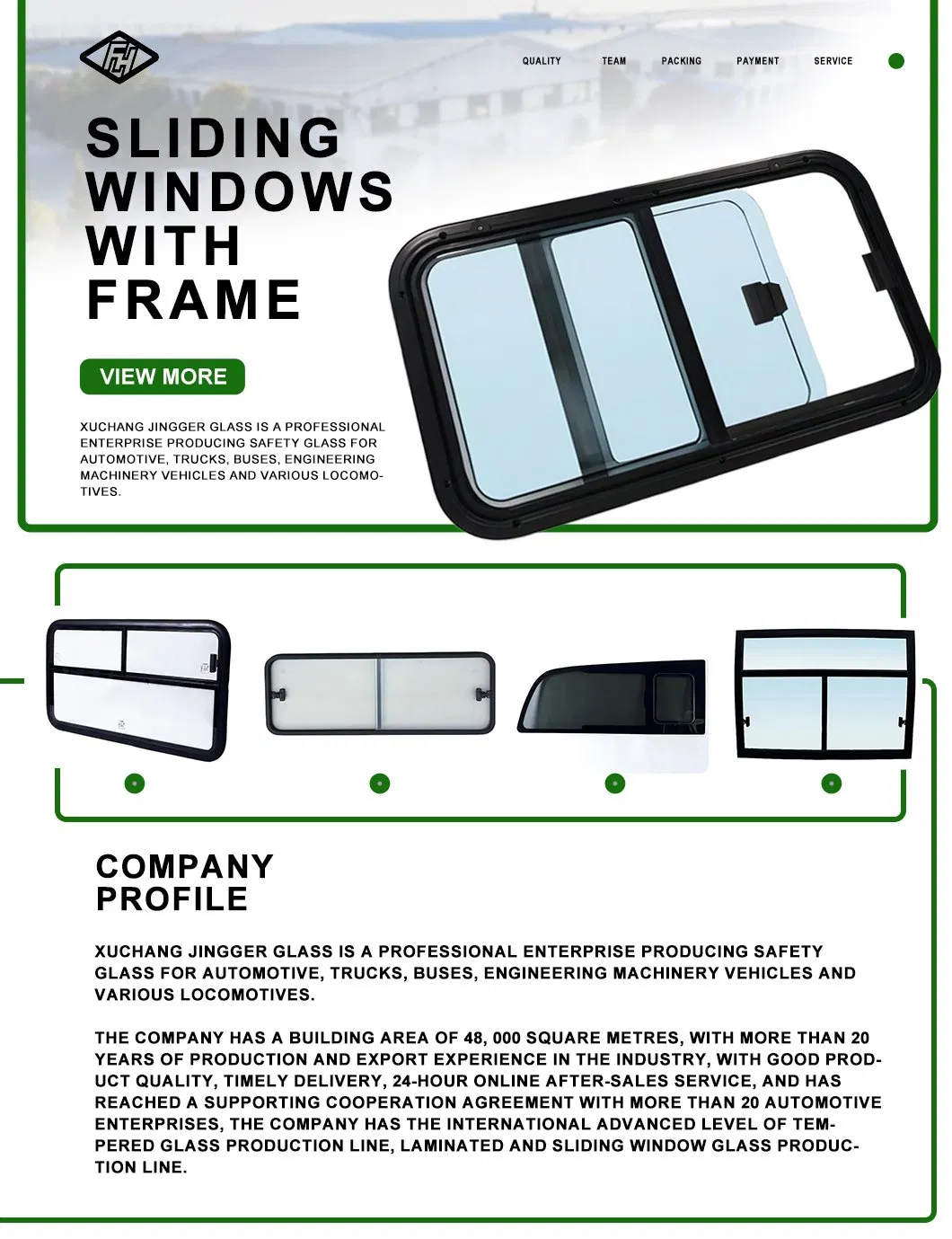 Side Window Rear Back Windshield Glass