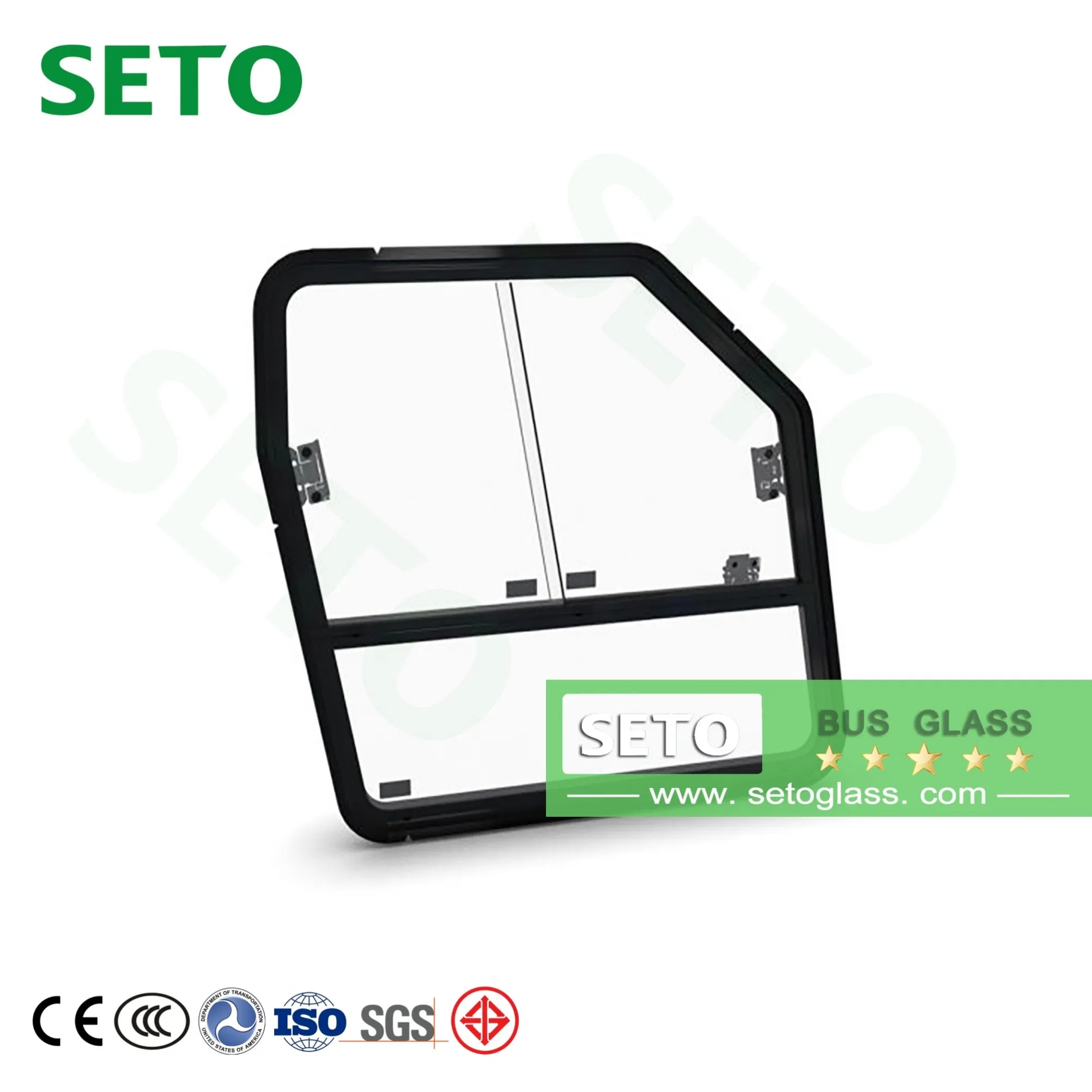 Transit Bus Impact-Resistant Glass Side Window Coach Glass