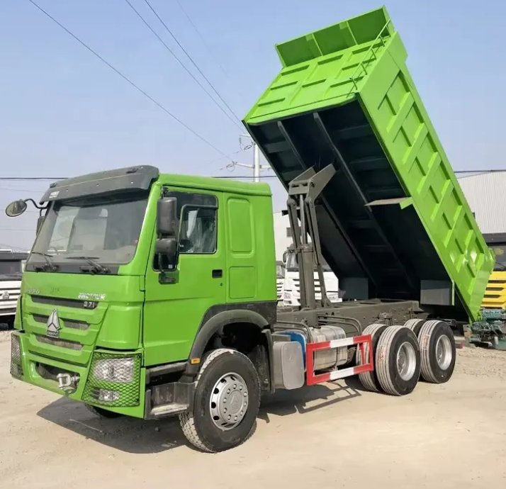 on Hot Sale Sinotruck HOWO 6X4/8X4 LHD/Rhd Dump Truck at Good Price