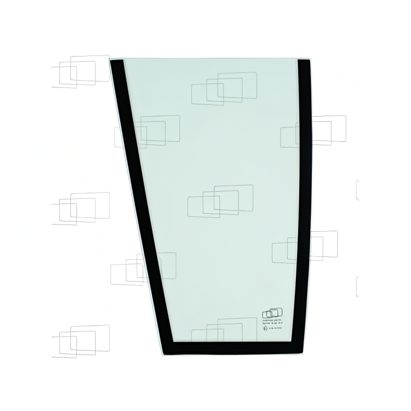 Cranes, Excavators, Loaders, Trucks, Bulldozers Cab Glass Side Windows Tempered Glass