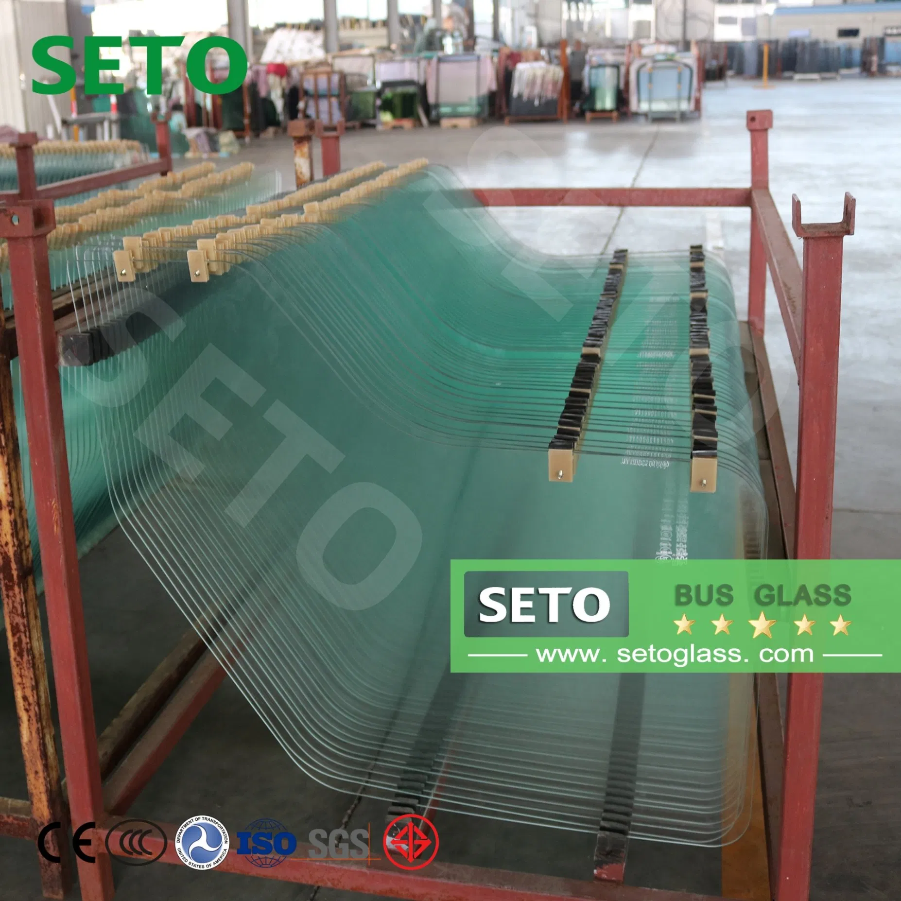 Hot Bus Side Window Rear Glass with ECE Factory Provide All Kinds of Car Windshield