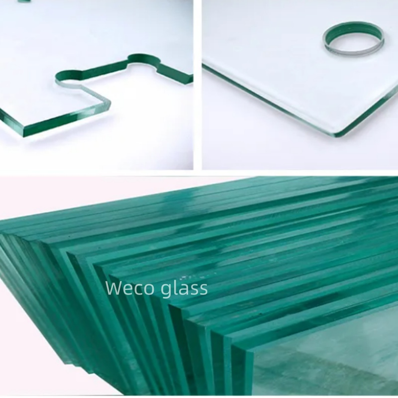 Impact-Resistant 1830X2440mm Size Toughened Thick Tempered Glass for Auto Manufacturing