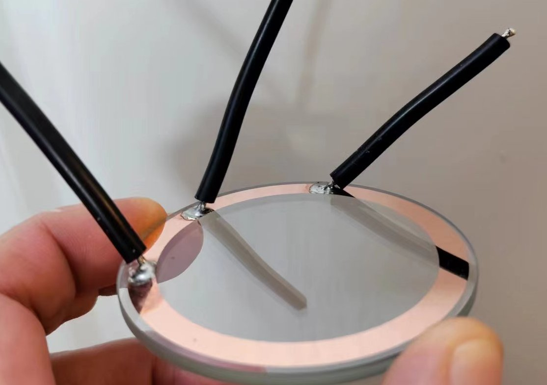 3.2mm ITO Coated Conductive Heated Glass with Bus Bar Coating for Electric Oven