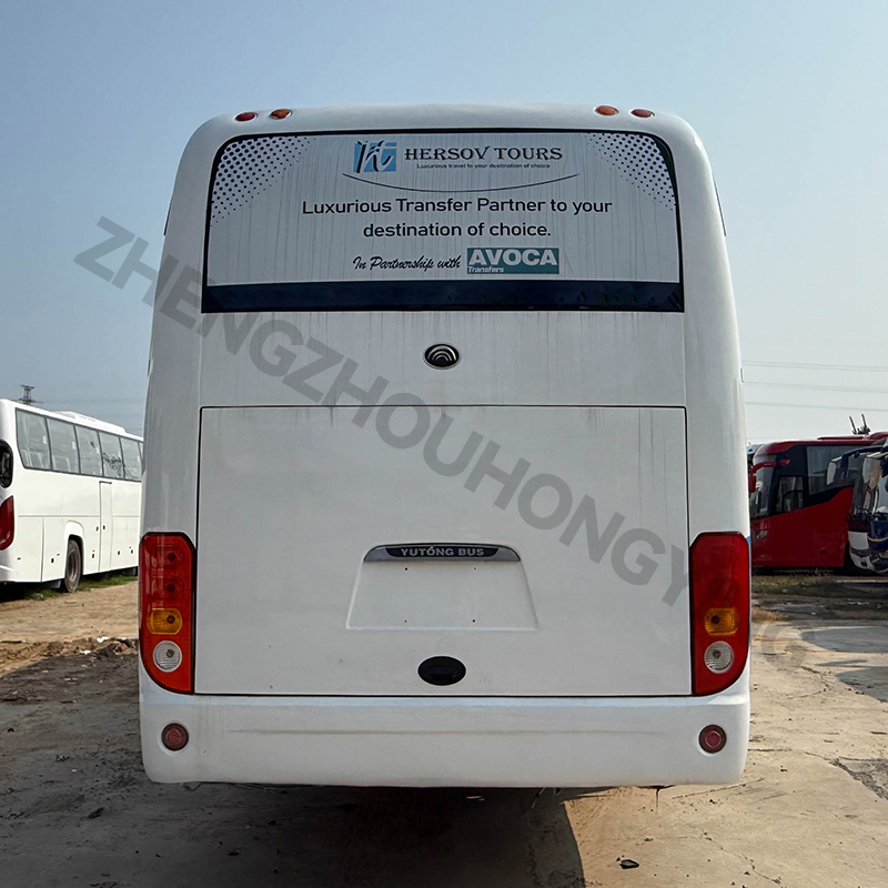 Used Rhd/LHD High Efficiency Coach Bus Zk6102 with 2+2 Layout 47 Seats