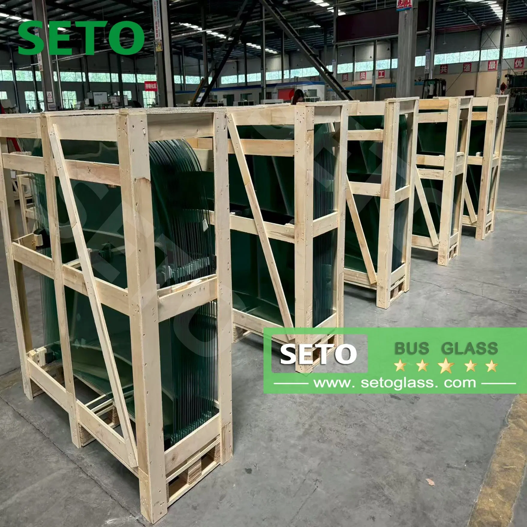 Bus Glass Sliding Windows Tempered Glass Automotive Glass Factory Supply for Window Glass