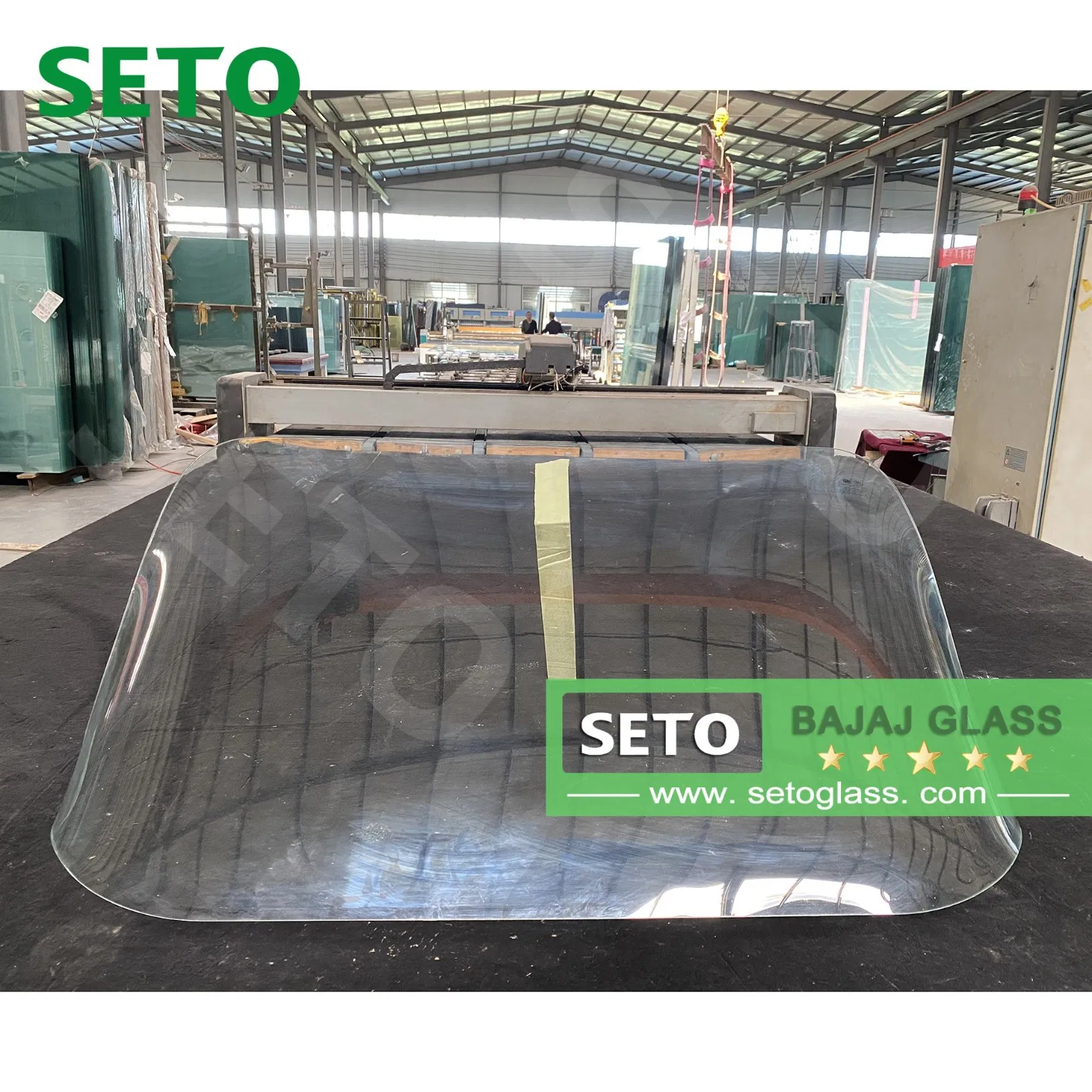 High-Quality Laminated Bajaj Glass 5mm for Indian Auto Rickshaws