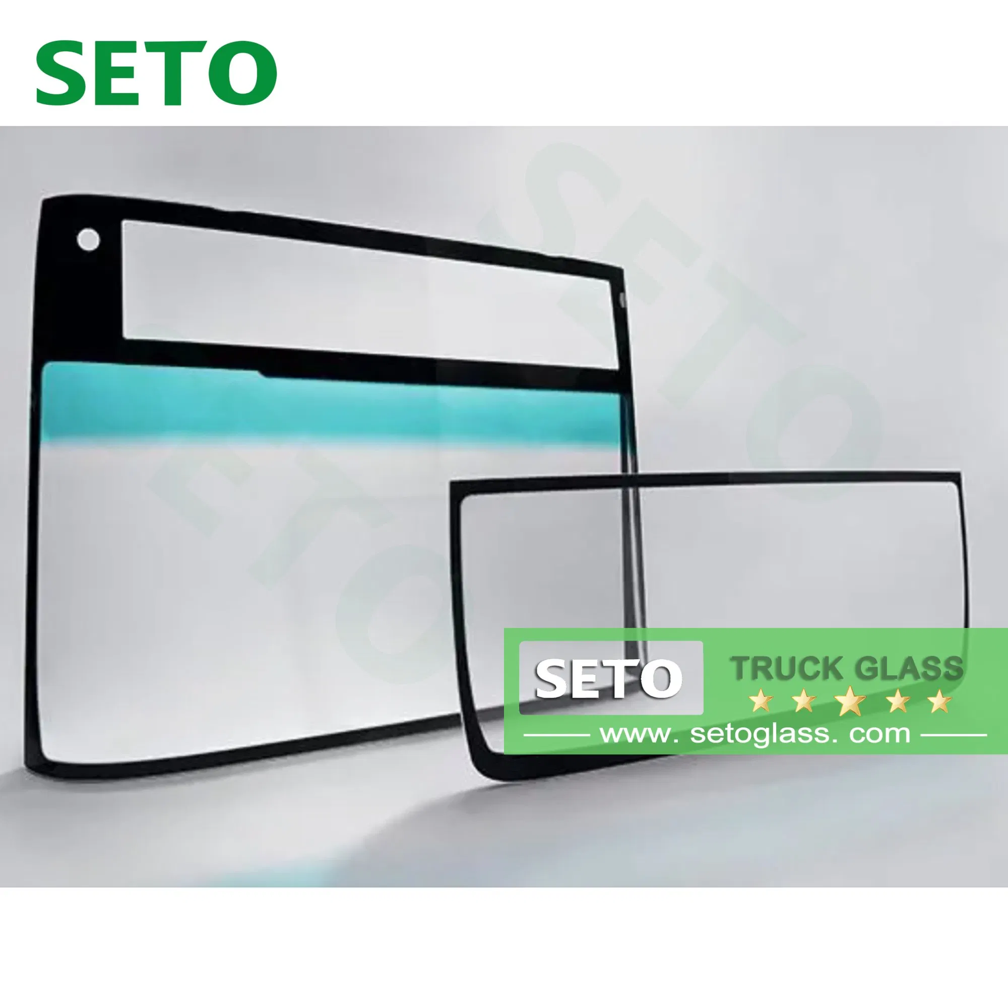 Hot Sale OEM Quality Construction Tempered Glass for Excavator/Crane Truck Cab Glass