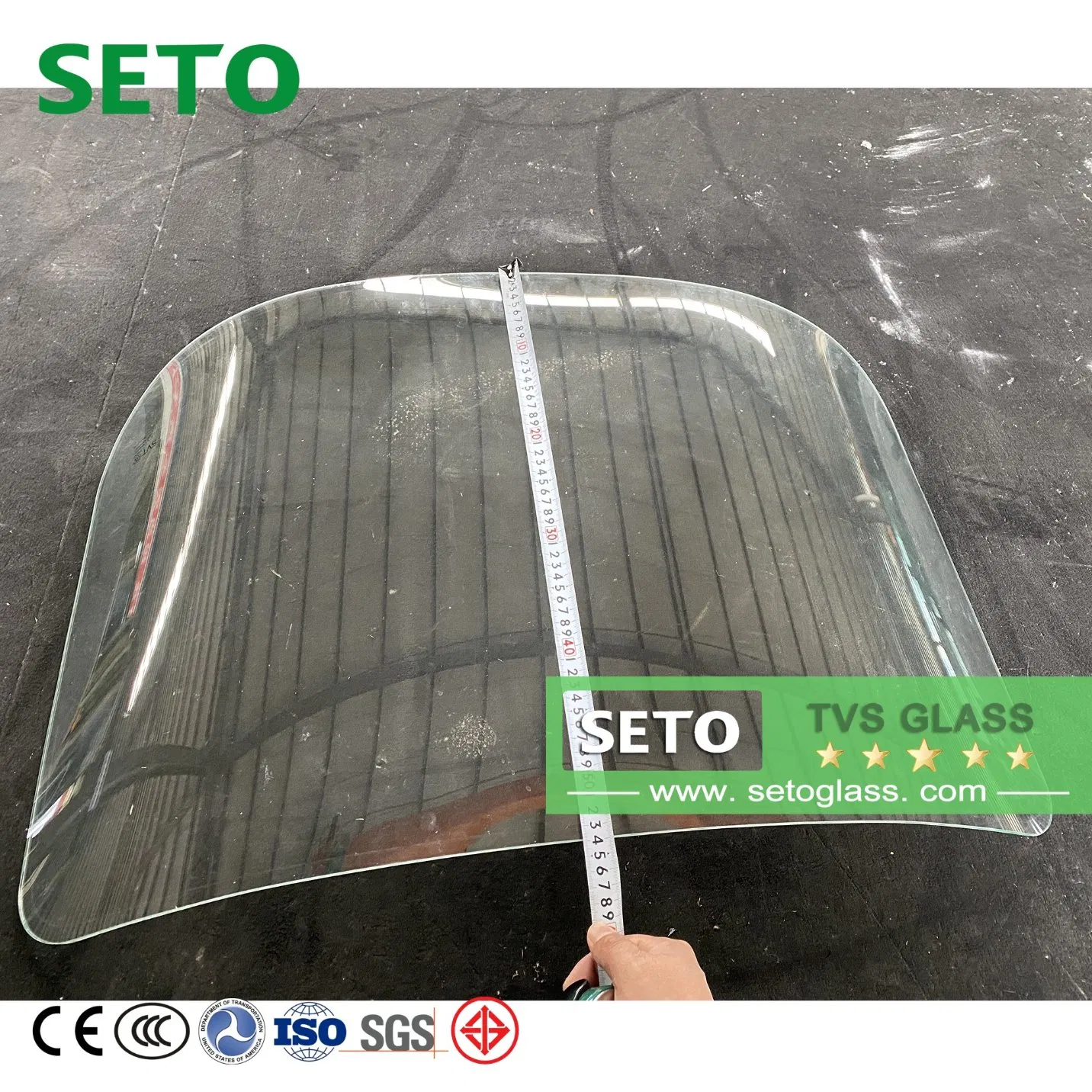 Impact Resistant Windshield Glass for Tvs King Rickshaw