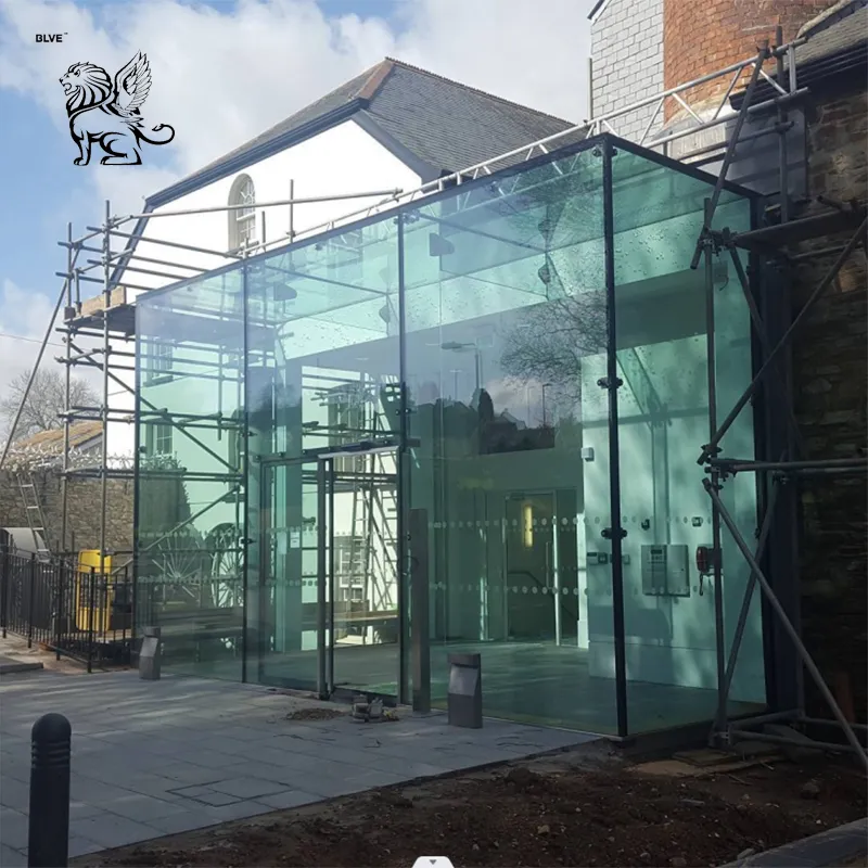 High Strength Sound Insulation Keep Warm Building Glass House Tempered Glass Greenhouse Supplier