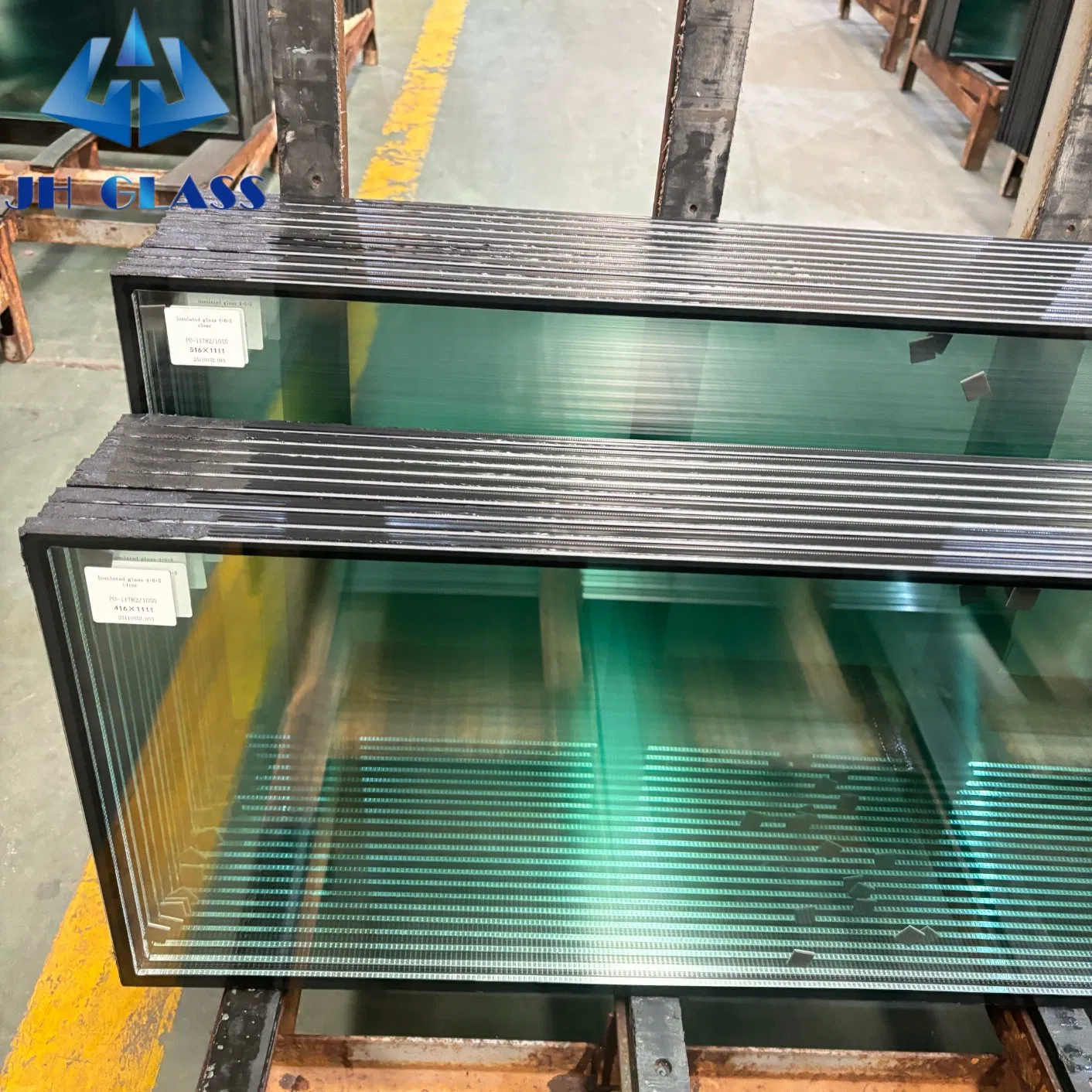 Super Soundproof Custom Laminated Insulated Glass for Office Curtain Wall