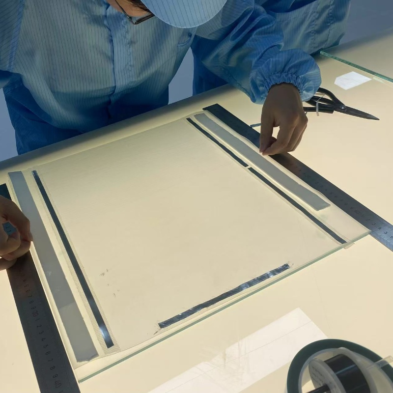 Electrically Heated Glass Conductive Glass with Bus Bar