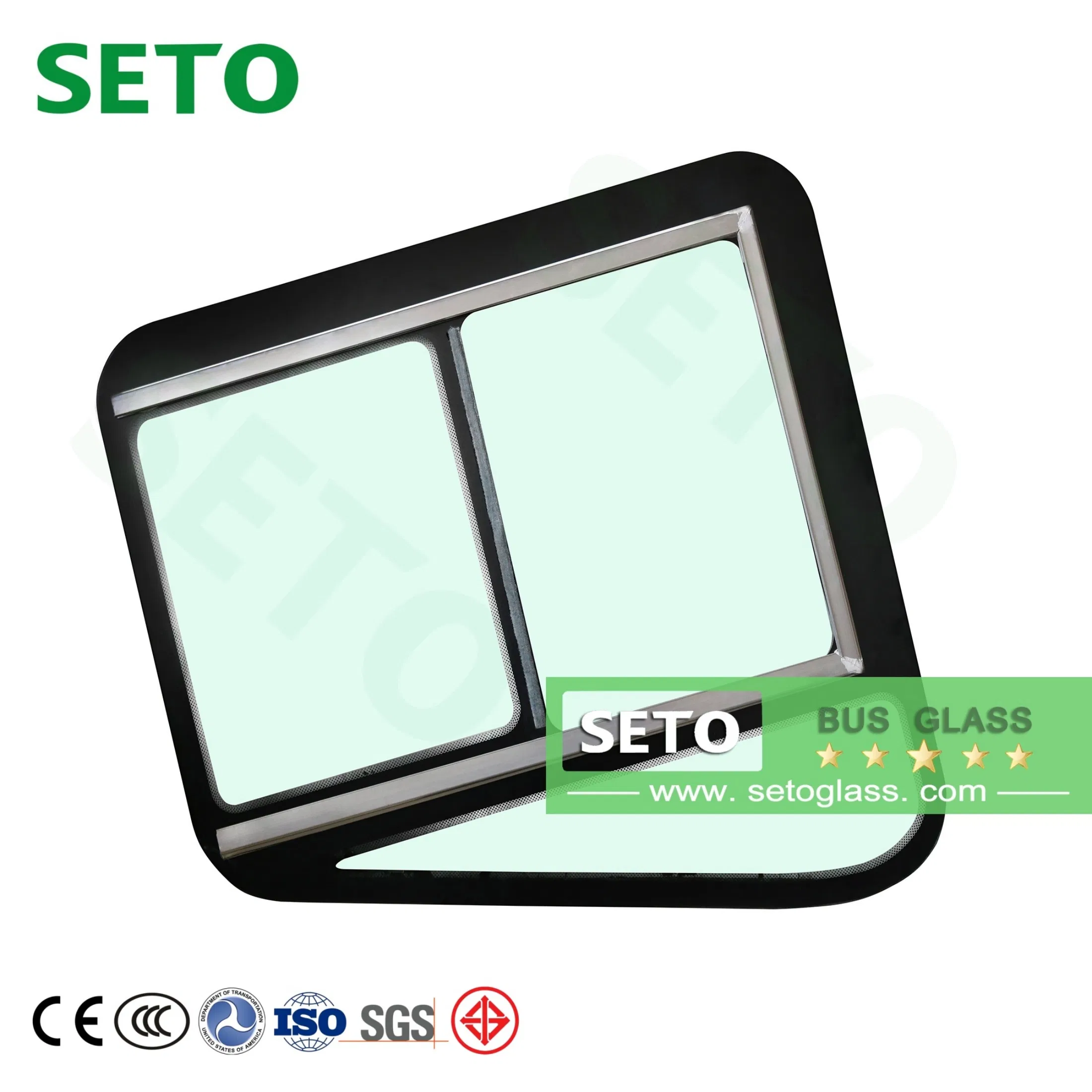Hot Bus Side Window Glass Rear Window Glass with ECE