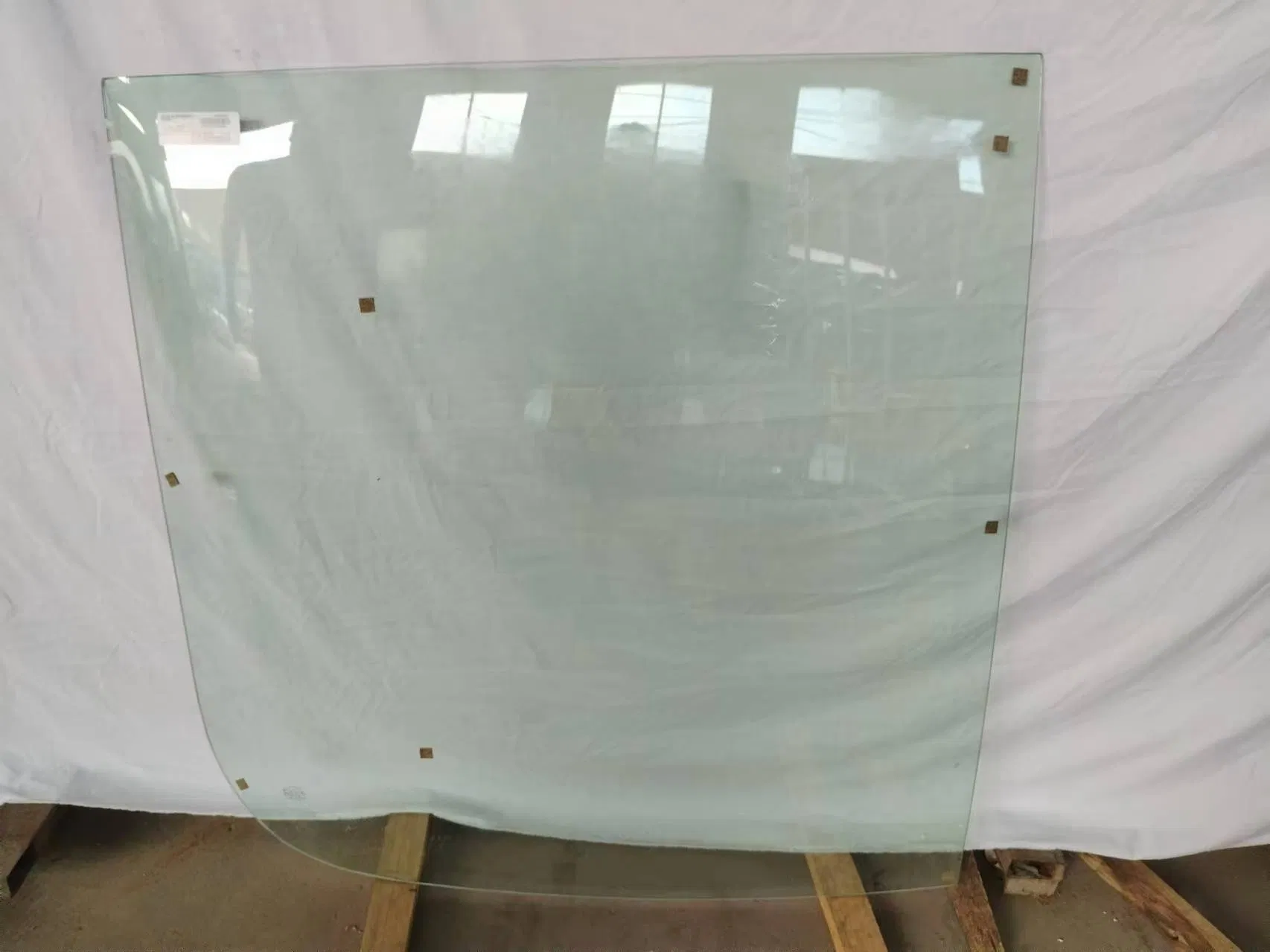 Bus Front Laminated Windshield Glass 6.76mm Left/Right Side with High Quality
