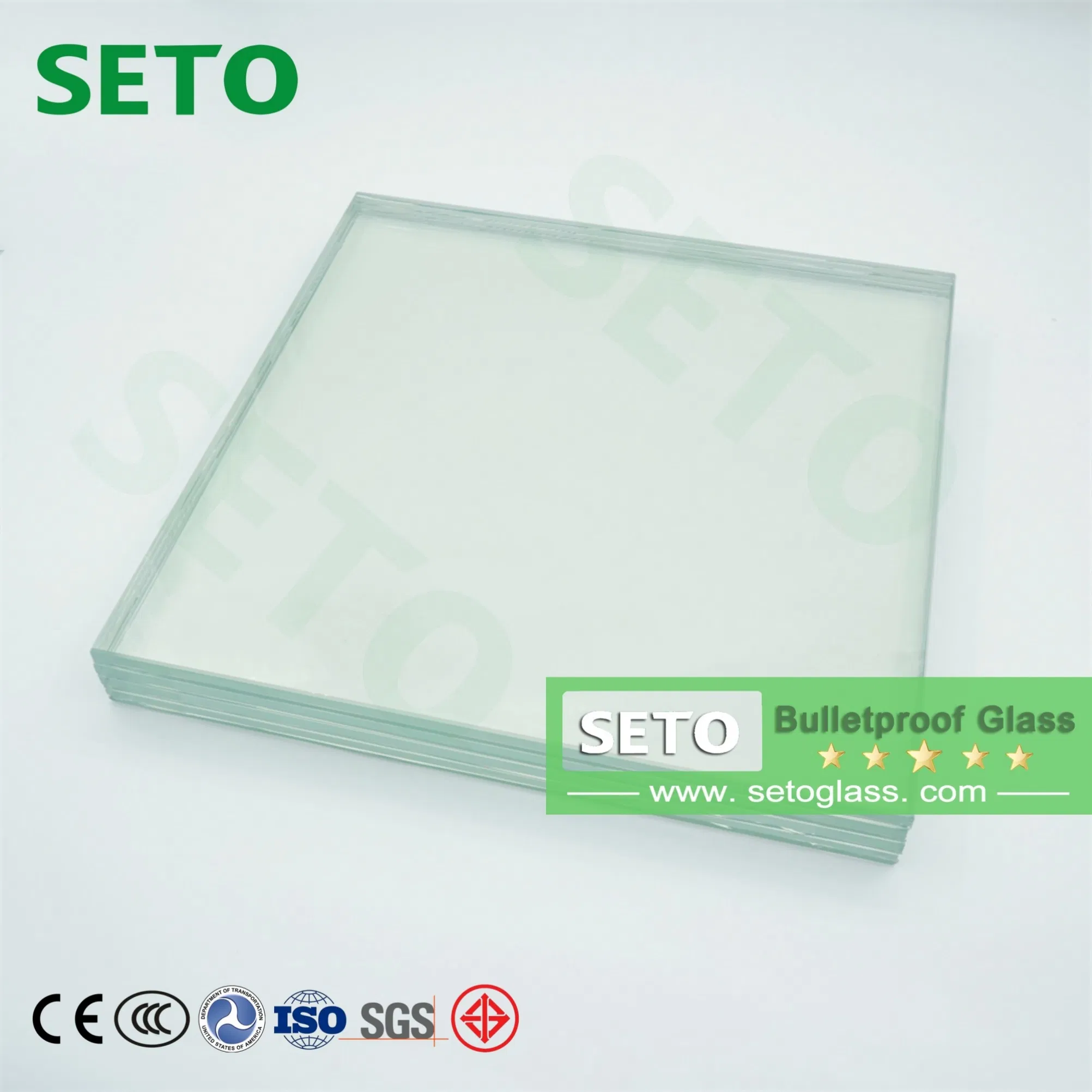 OEM ODM Bulletproof Glass for Auto Windshield Custom Size