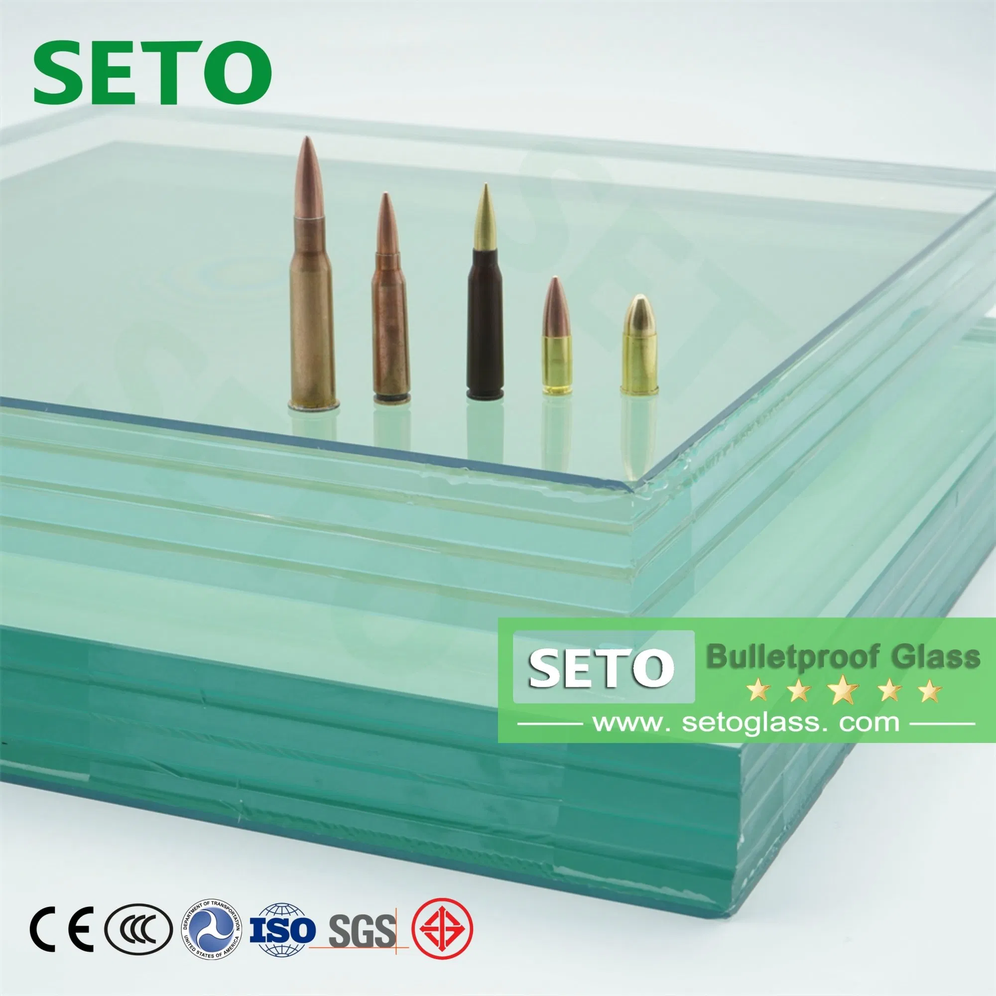 Innovative Bulletproof Glass Designs for Car Window Door Bank Armored SUV Laminated safety Glass