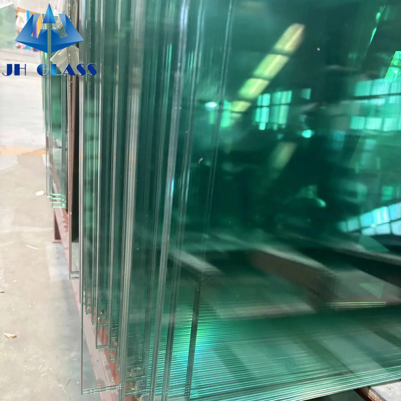 3-8mm Toughened Laminated Glass for Car Sunroof Transparent Material