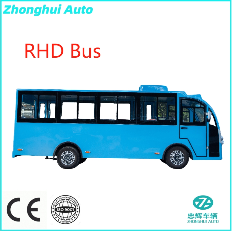 CE Park 23 Passenger Electric Shuttle Mini Bus for Touring Rhd Bus