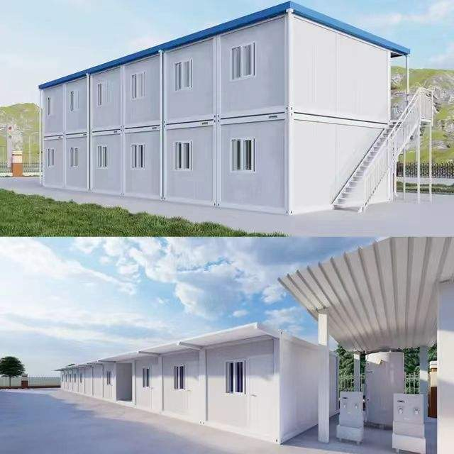 Prefab Container House for Living Home Office Easy Install Steel Container House Frame Cheaper Container House