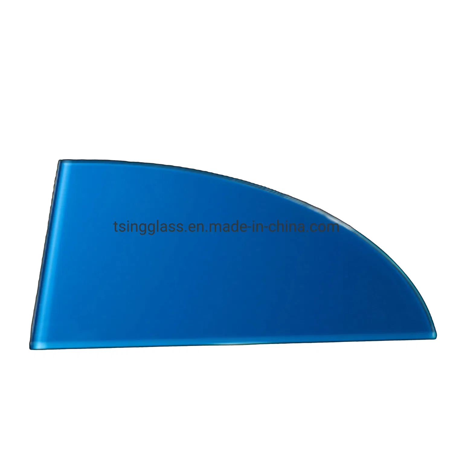 4 6 8mm Flat Curved Rectangle/Round/Triangle Ultra Clear White Black Silkscreen Printed Bathroom Corner Shelf Shelves Tempered Glass with Flat Polish Edge