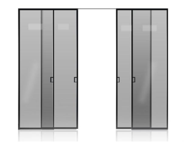 6mm Dark and Light Grey Flat Tempered Glass for Commercial Building