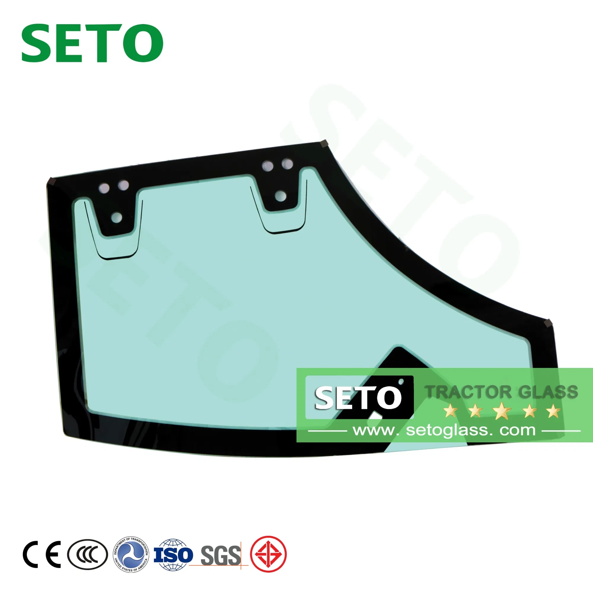 Agricultural Tractor Window Glass Tractor Cab Glass