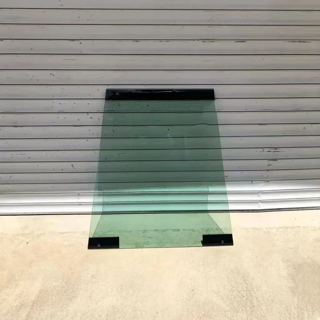 Weather Proof Windproof Excavator Fit Construction Machinery Glass for Pile Drivers