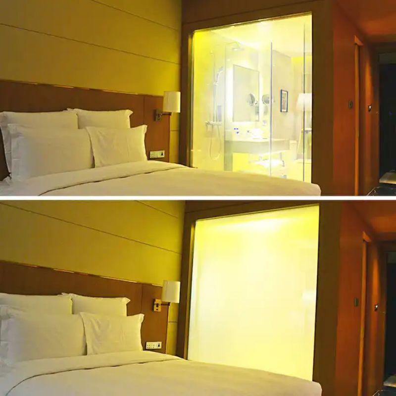 Two Ways Pdlc Color Changing Electric Smart Window Tint Electrochromic Glass Film