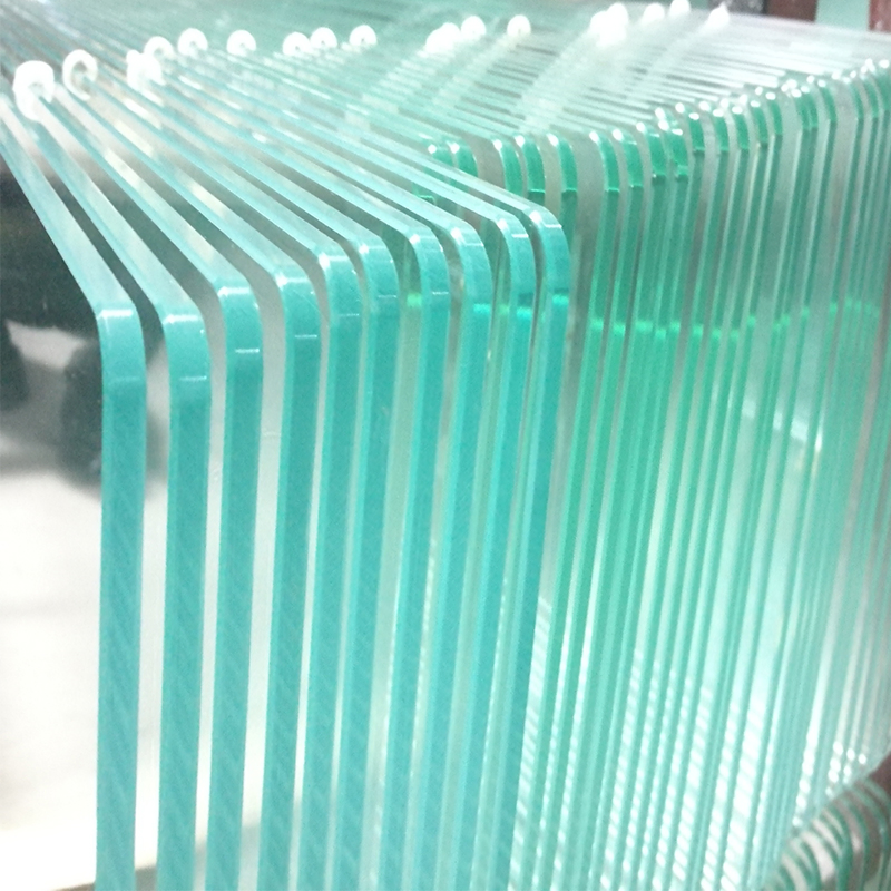 33.1 and 55.1 PVB Film Laminated Glass Clear Extra Clear Low Iron Tempered Laminated Glass for Construction