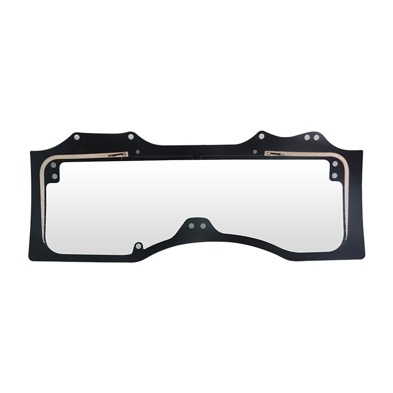 The Customized Clear High-Temperature Resistant Tempered Rear Window Glass of Normal Car