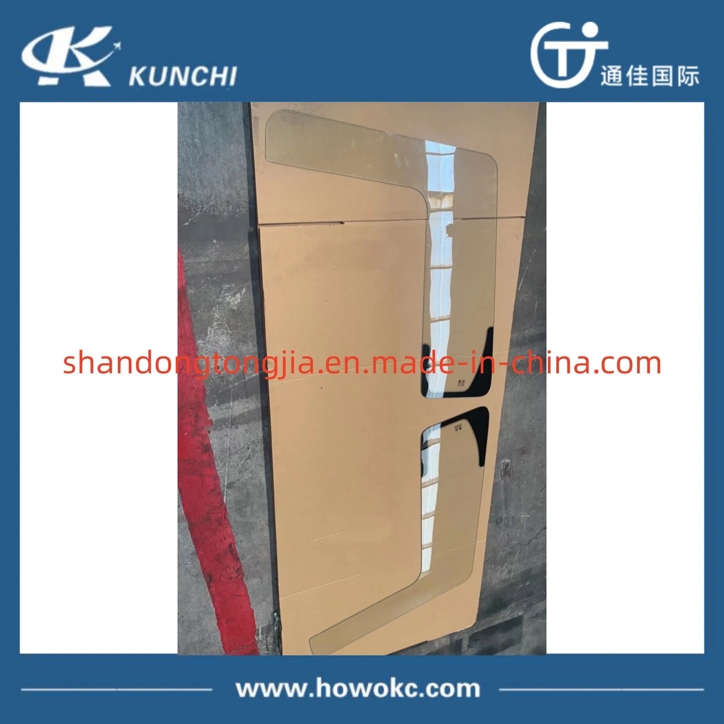 High Quality Sinotruk HOWO Truck Spare Parts Cabin Parts Corner Window Glass Wg1642350003 Wg1642350004