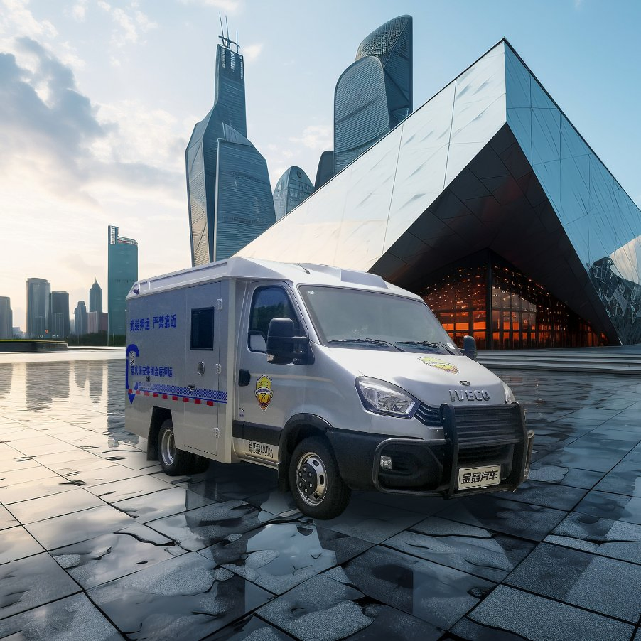 Chinese Bulletproof Cash-in-Transit Vehicle for Secure Money Transport