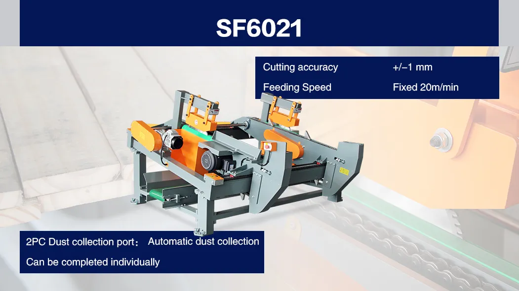 Double End Trim Saw Operation
