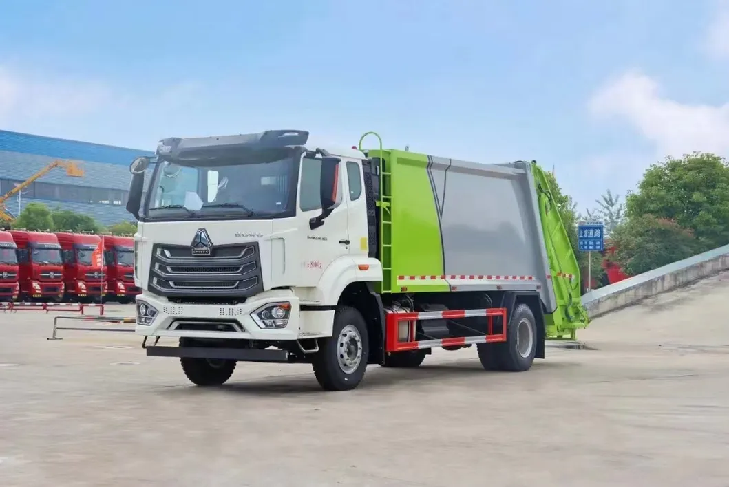 Garbage Truck View 10