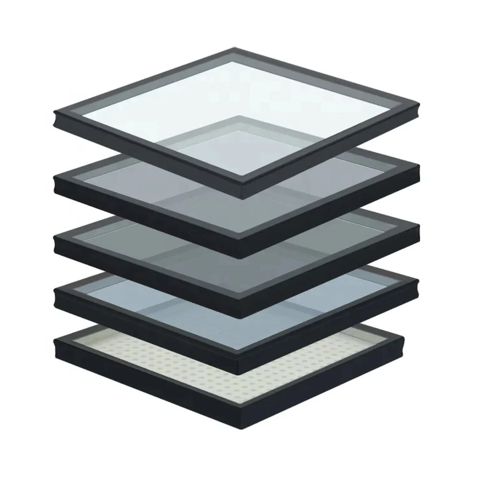 Customized Igu Glass Panel for Modern Architecture Projects Tempered Glass Stained Glass Smart Switchable Glass Moru Glass