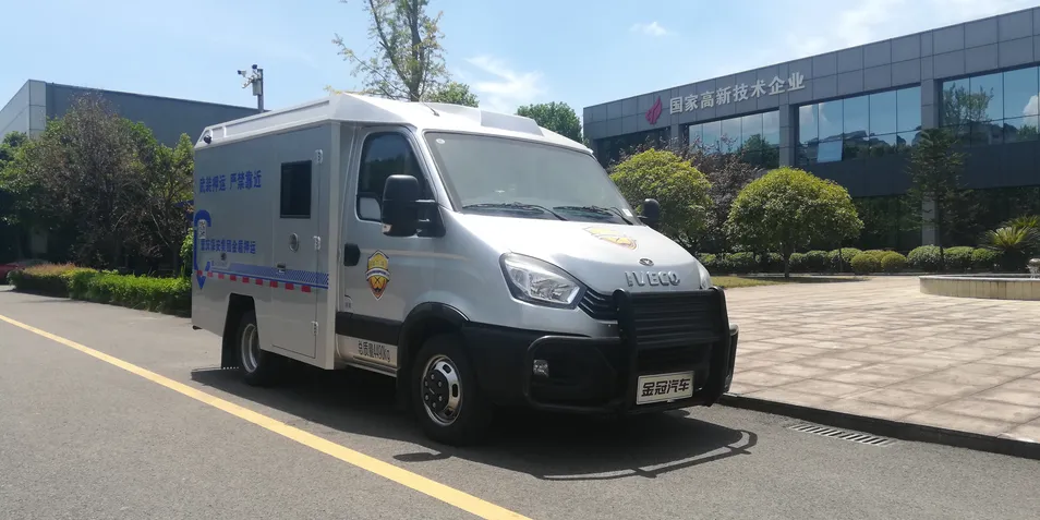 Bulletproof Cash-in-Transit Vehicle