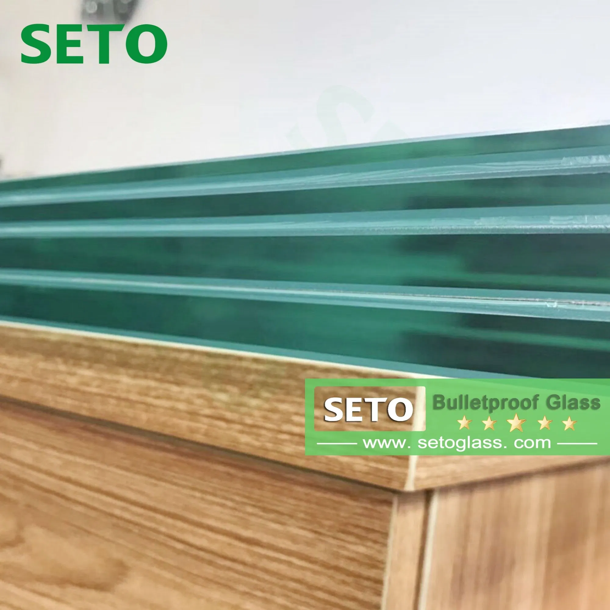 High Safety Armored Vehicle Windshield Bulletproof Laminated Auto Glass