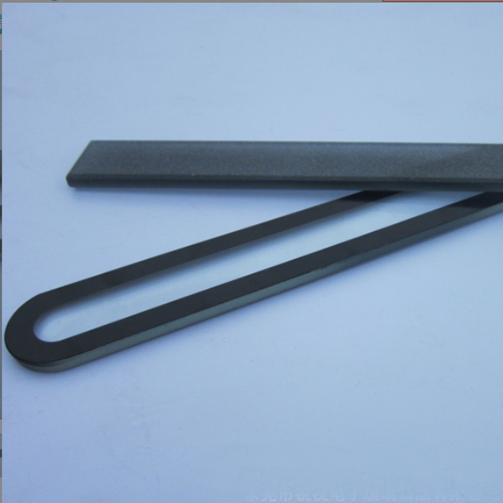 6mm Customized Striped Linear Tempered Glass High Temperature Screen Printing Black Side Glass LED Lamps Screen Printing Tempered Glass