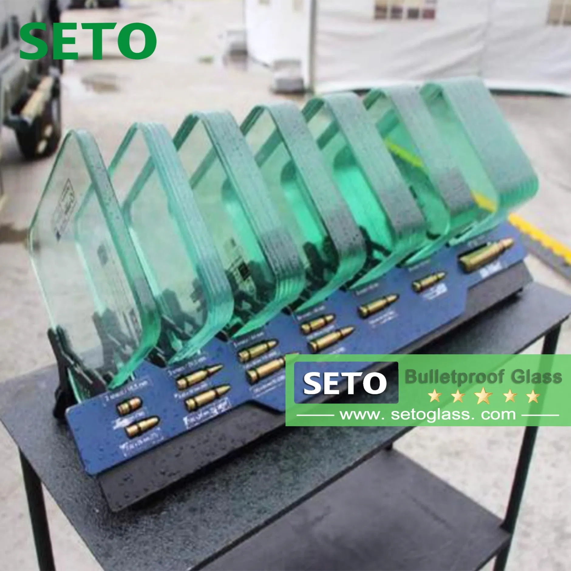 Bulletproof Glass for Car Glass Windshield Multi-Layer Laminated Heat Insulated Anti Glare