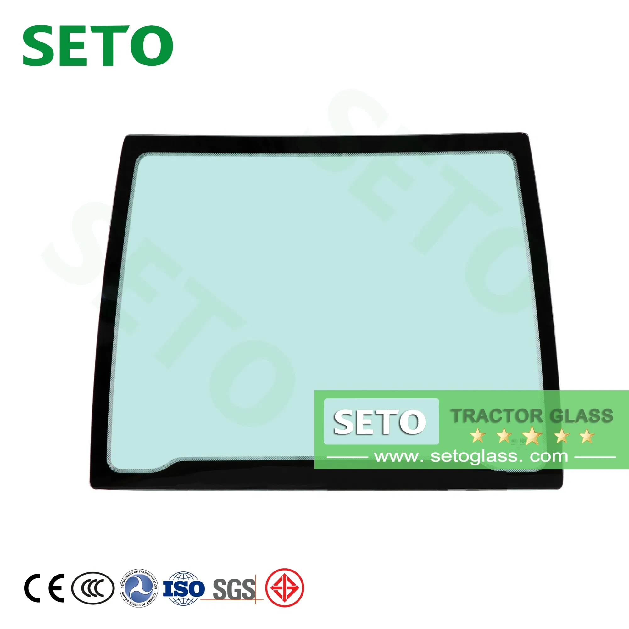 Agricultural Tractor Window Glass Tractor Cab Glass