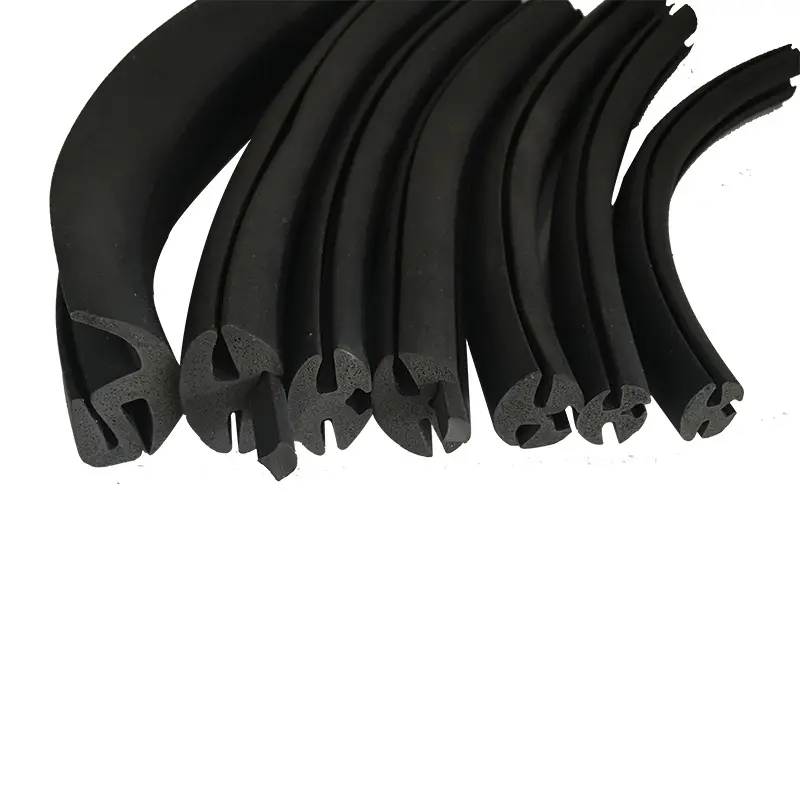 EPDM Three Channel Glass Rubber Seal Auto Front Windshield Rubber Car Door Sealing Strip for Motorhome Door Caravan Window Seals