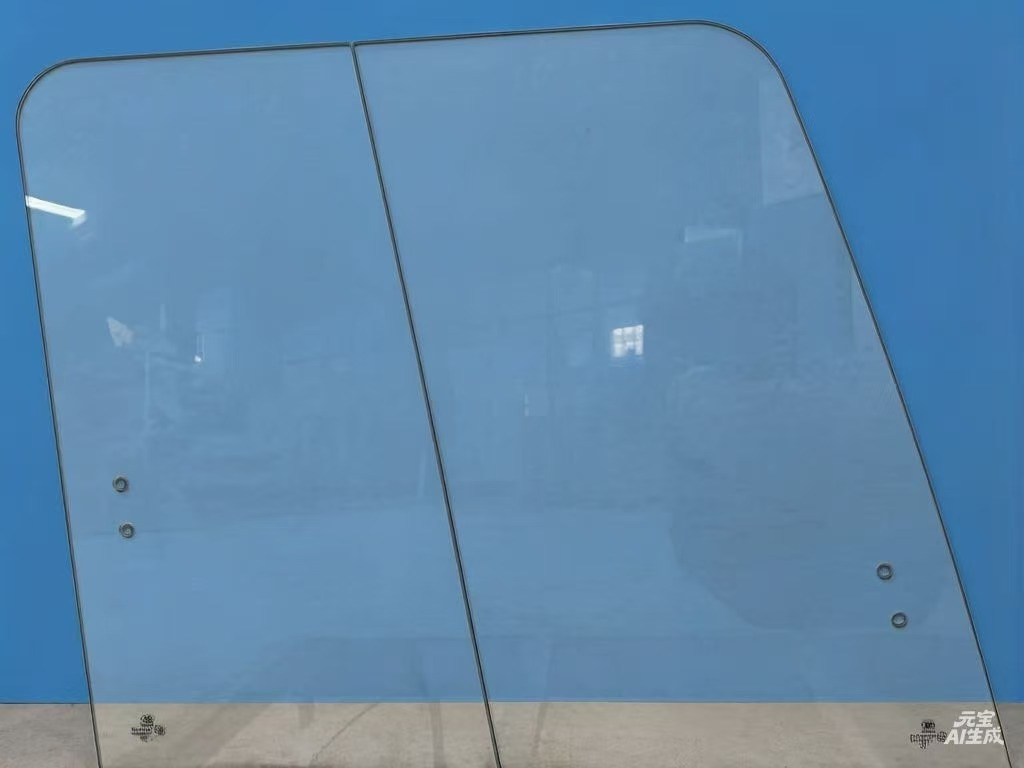 Wear Resistant Dust Proof Transparent Glass Tempered Glass for Construction Machine