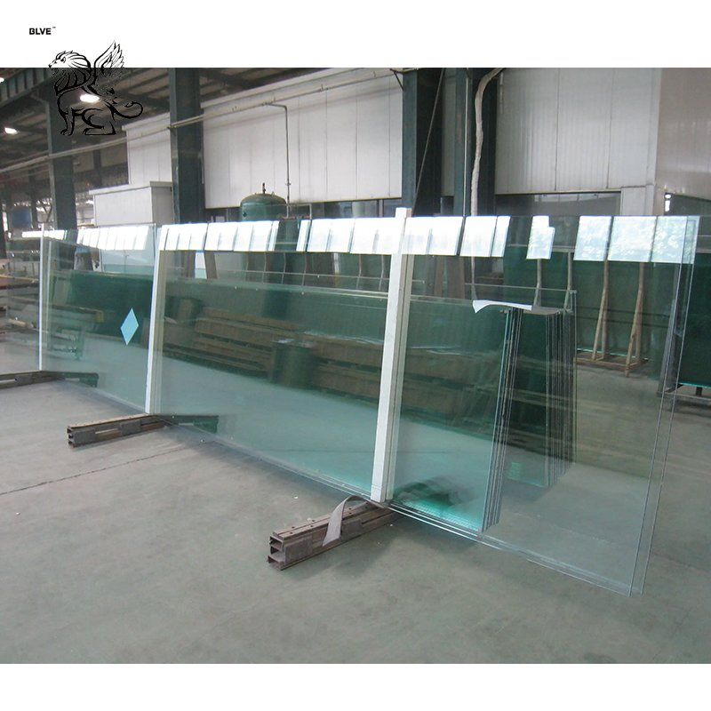 Building Sound Insulation Rain Protection Toughened Coated Glass Low Iron Tempered Greenhouse Glass Supplier