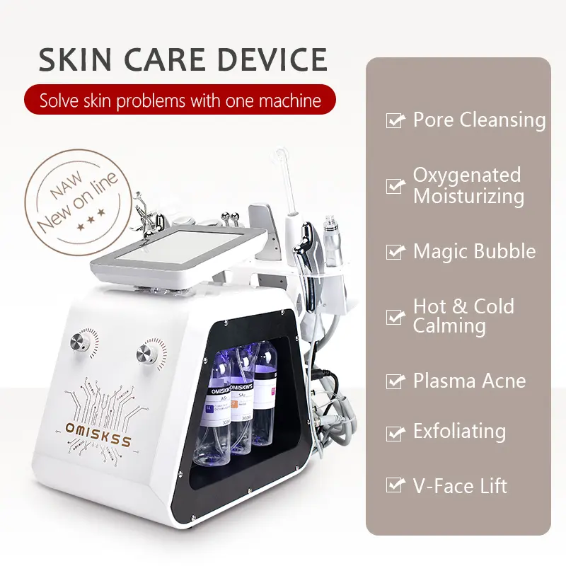 Buy New Small Bubble Ultrasonic Diamond hydra beauty Machine Exporter, Factories