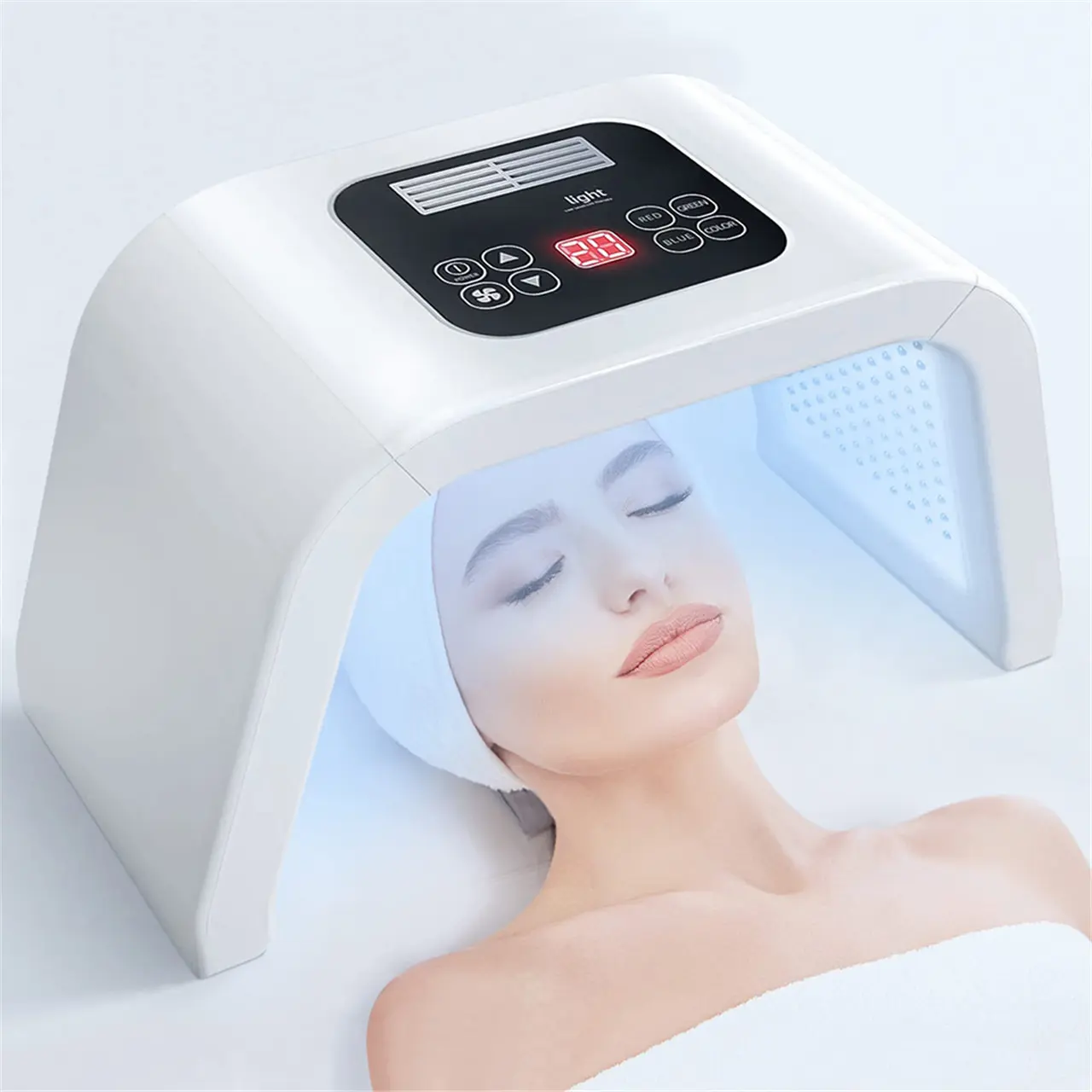Custom 7 Colors Photon Led Light Face Treatment Machine Suppliers, Supplier