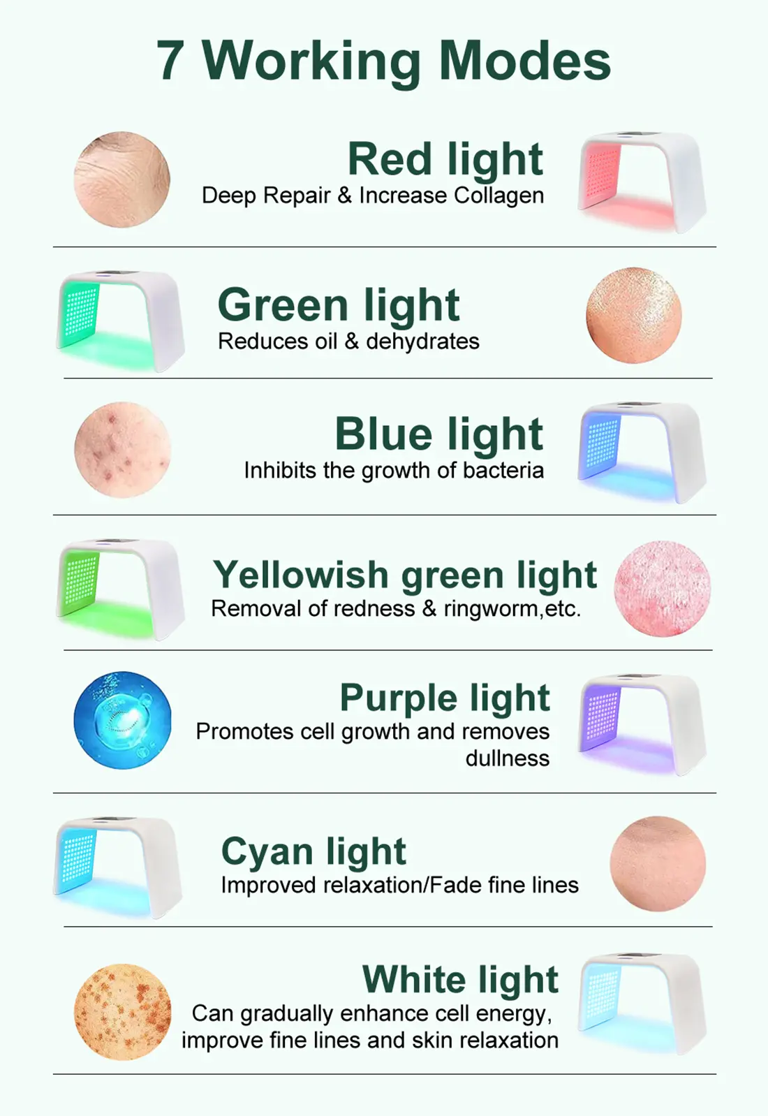 7 color led thrapy machine-63lg