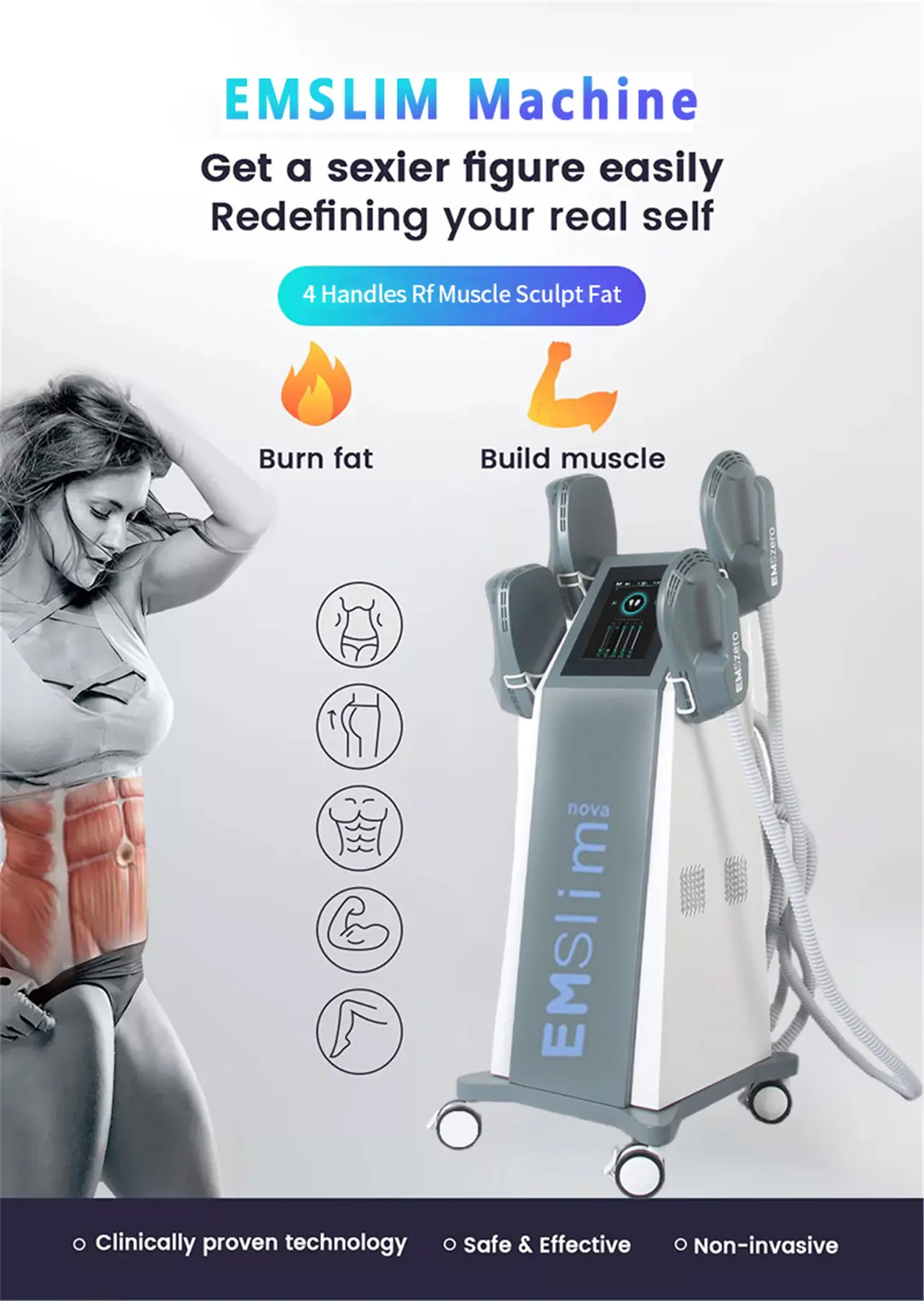 Sculpting Machine Front View