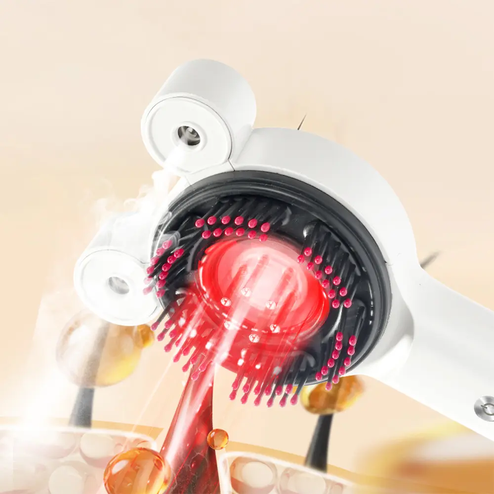 Buy Oil Scalp Massage Comb With Sprayer for Hair Growth Exporters, Supplier