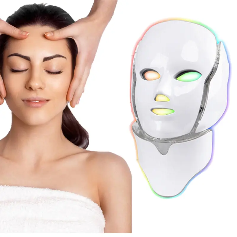 OEM New Design 7 Colors Pdt Led Light Therapy Spa Pdt Facial Mask Exporter, Supplier